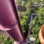 The view from the top of the free fall slide at Vana Nava, Hua Hin