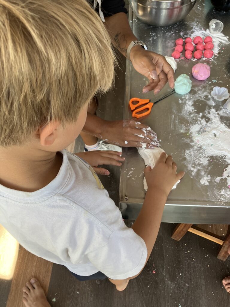 Making Thai cakes at Treeoh, Hua Hin