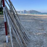 The shelter at Pran Buri beach, Hua Hin