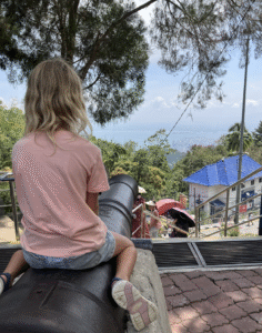 Penang Hill Canon - a great view
