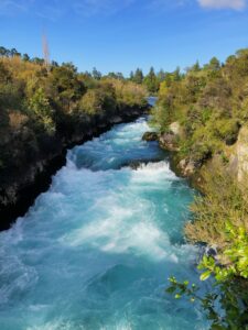 Taupo with Kids: Huka Falls, Taupo, NZ